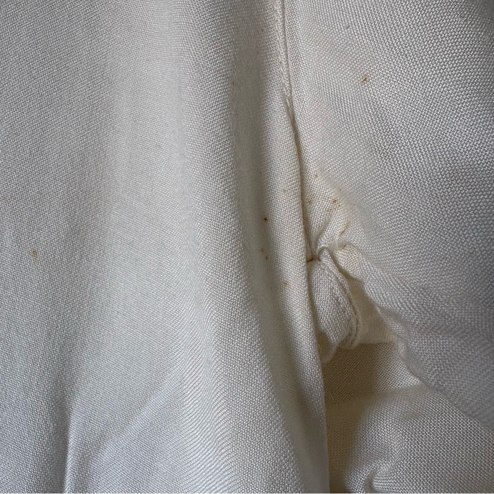 Vintage 90s S.G.D.N. Embroidered Rayon Blouse | Made in India | Floral Lace M - Picture 7 of 12